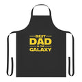 Best Dad In The Galaxy Apron featuring a space and star wars theme