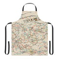 Apron featuring a detailed map of the night sky and world constellations
