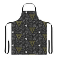 Cosmic Dream Machine Apron featuring a galaxy and star design