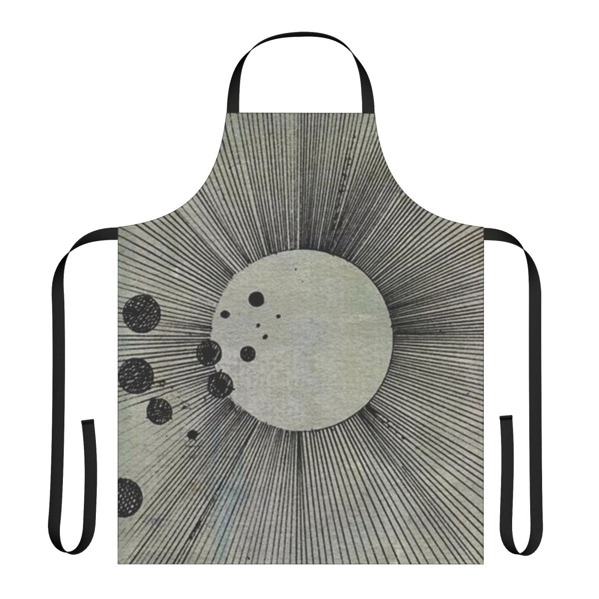 Apron featuring the album art for Flying Lotus' 'Cosmogramma' electronic music album