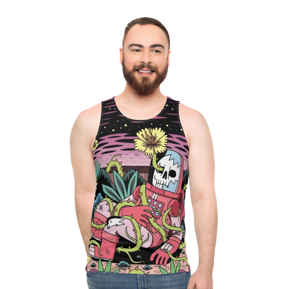 Flower Unisex Tank Top