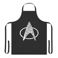 Star Trek inspired space-themed apron for sci-fi and space enthusiasts