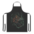 Cosmic horror-themed apron with necromorph inspired design
