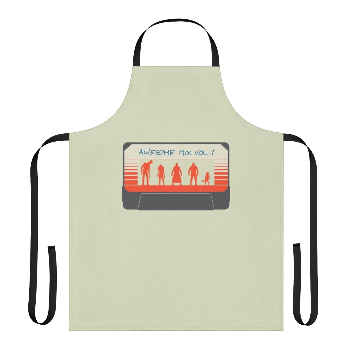Cosmic Mix Apron featuring the iconic Awesome Mix playlist from Guardians of the Galaxy