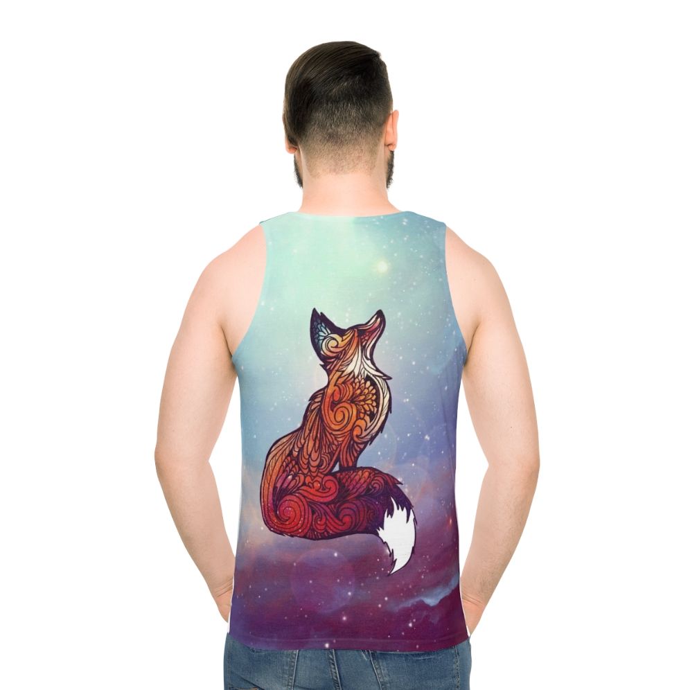 Cosmic Space Fox Unisex Tank Top