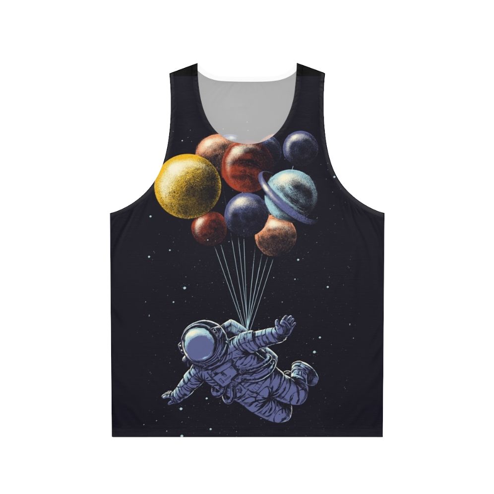 Cosmic space travel unisex tank top