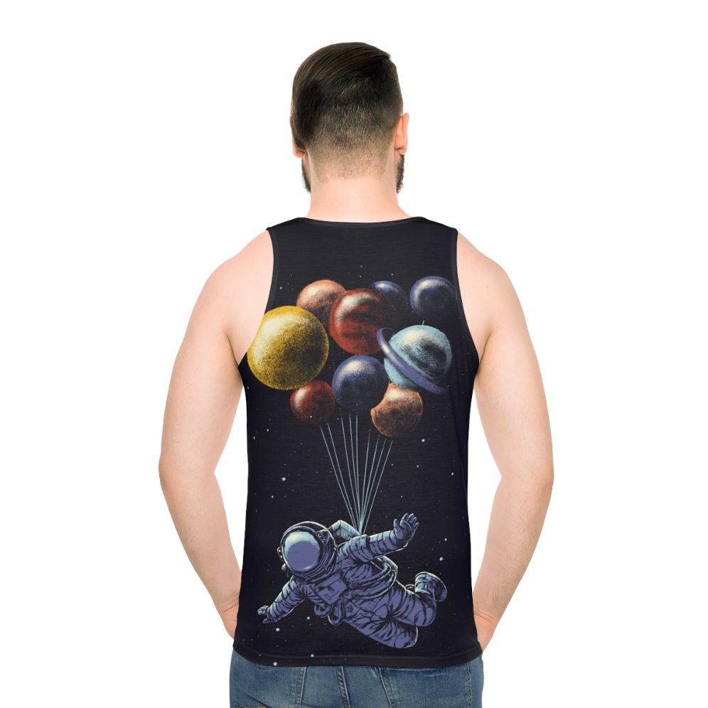 Cosmic space travel unisex tank top