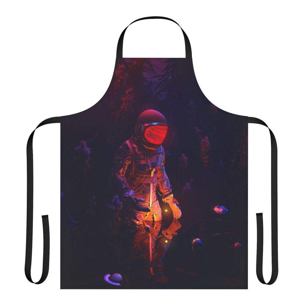Cosmic Stellar Apron with Surreal, Intergalactic Design