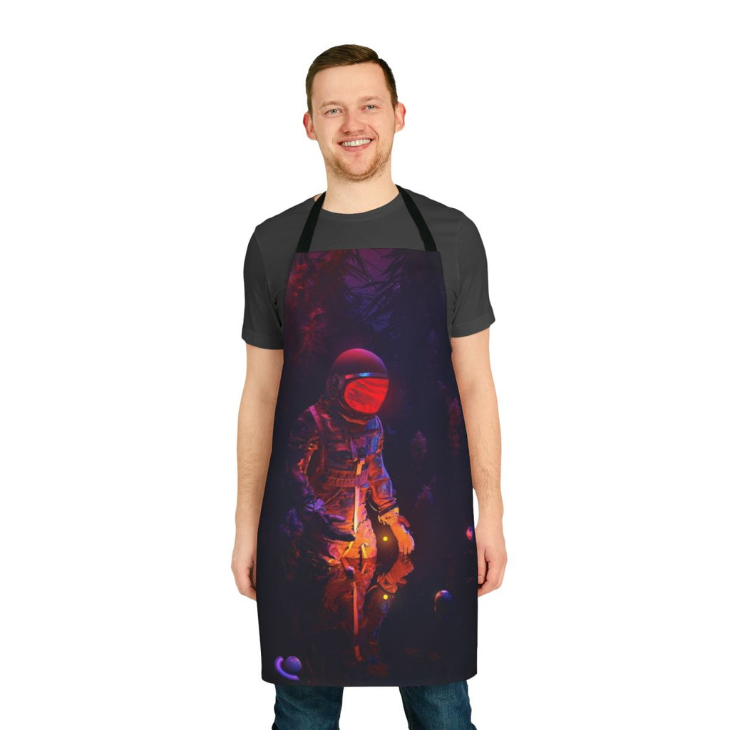 Cosmic Stellar Apron with Surreal, Intergalactic Design