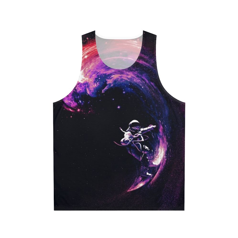 Cosmic Surf: Space Surfing II Unisex Tank Top