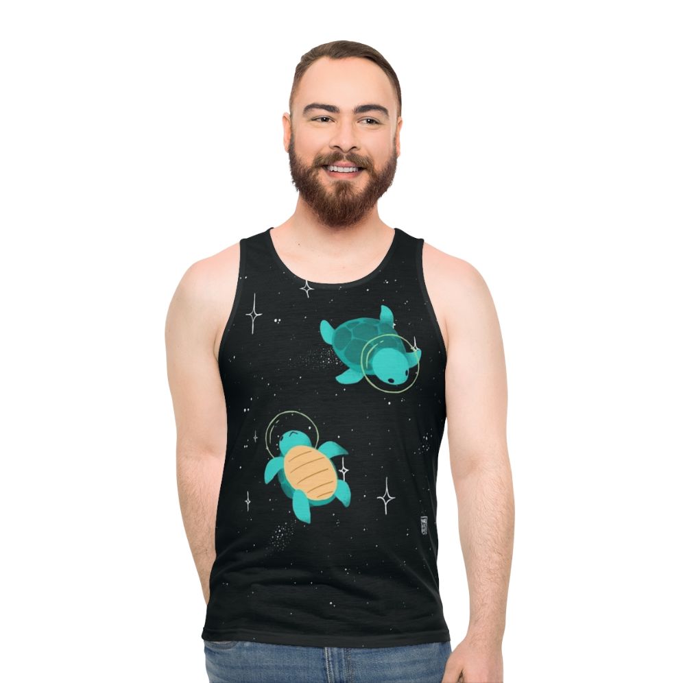 Cosmic Turtles Unisex Tank Top