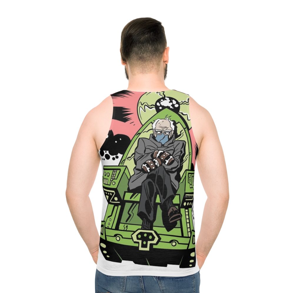 Cosmic Unisex Tank Top with Spiritual Design