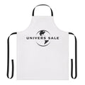 Cosmic universe-themed stained apron with a badass pulp movie quote
