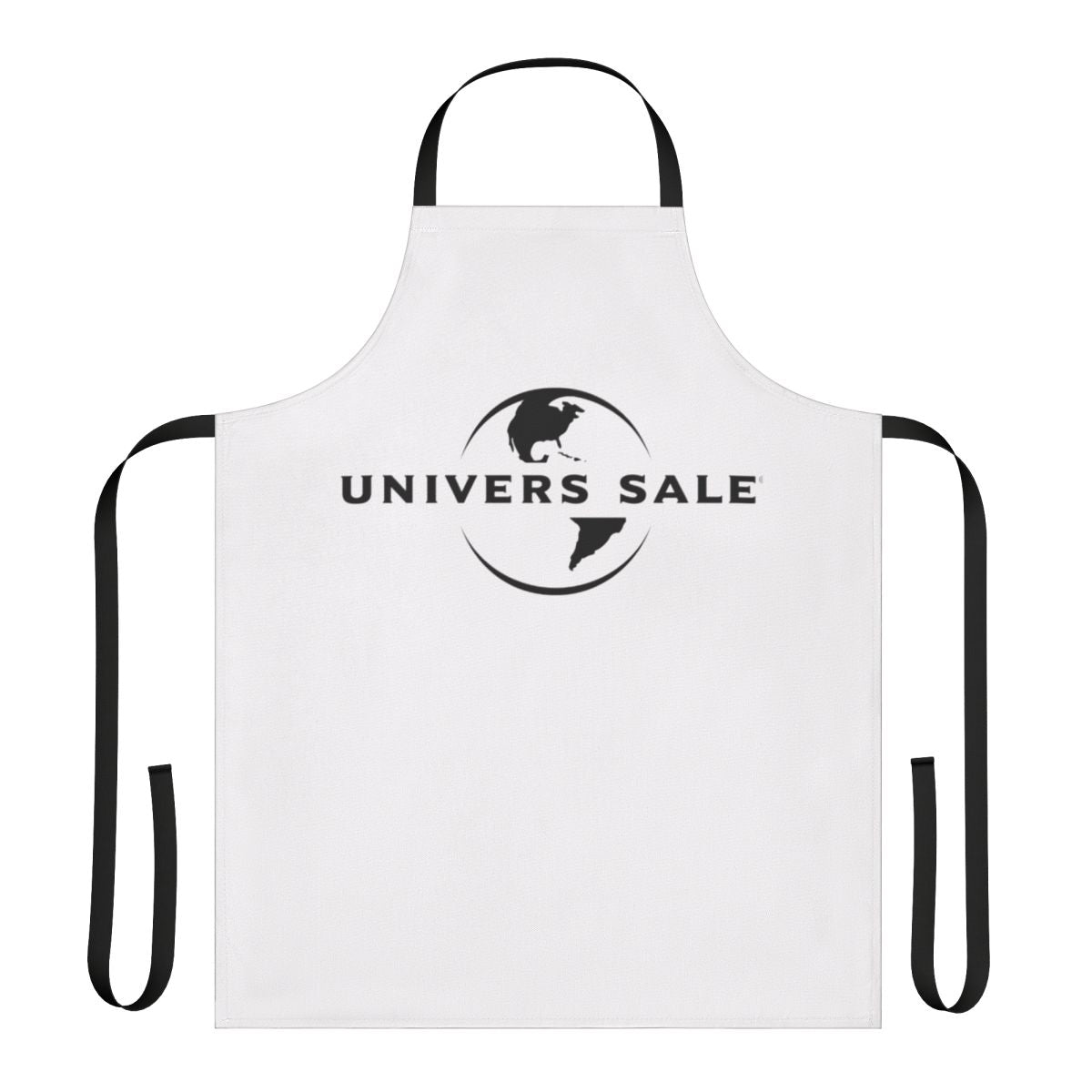 Cosmic universe-themed stained apron with a badass pulp movie quote