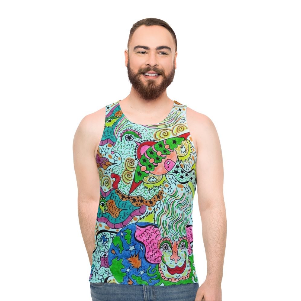 Cosmic Visionary Unisex Tank Top