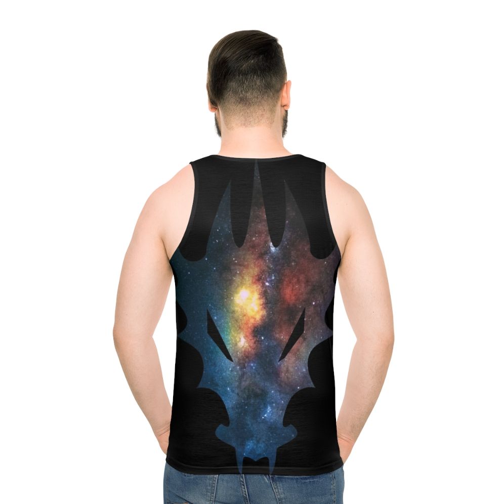 Cosmic Watercolor Legendary Animals Dragon Unisex Tank Top