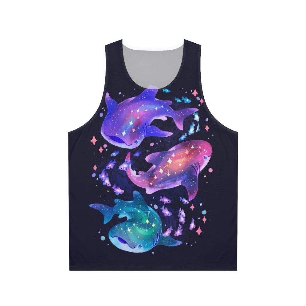 Cosmic Whale Shark Unisex Tank Top