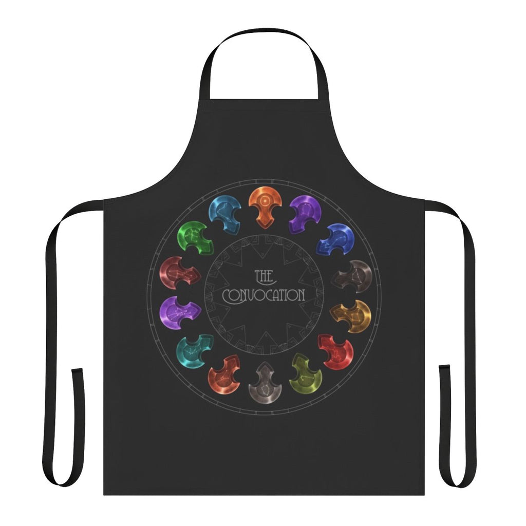 Cosplay apron featuring the constellation symbols from Amaurot in Final Fantasy XIV