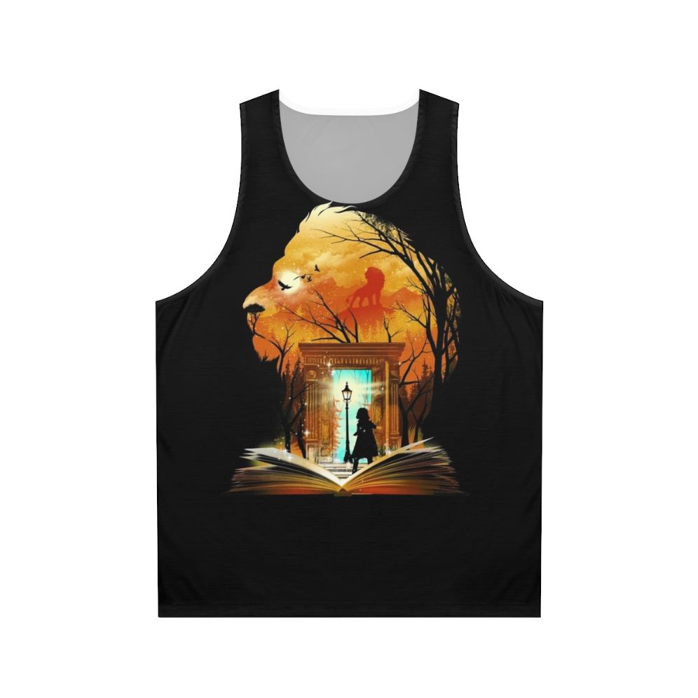 Courage Dear Heart Unisex Tank Top for Book Lovers