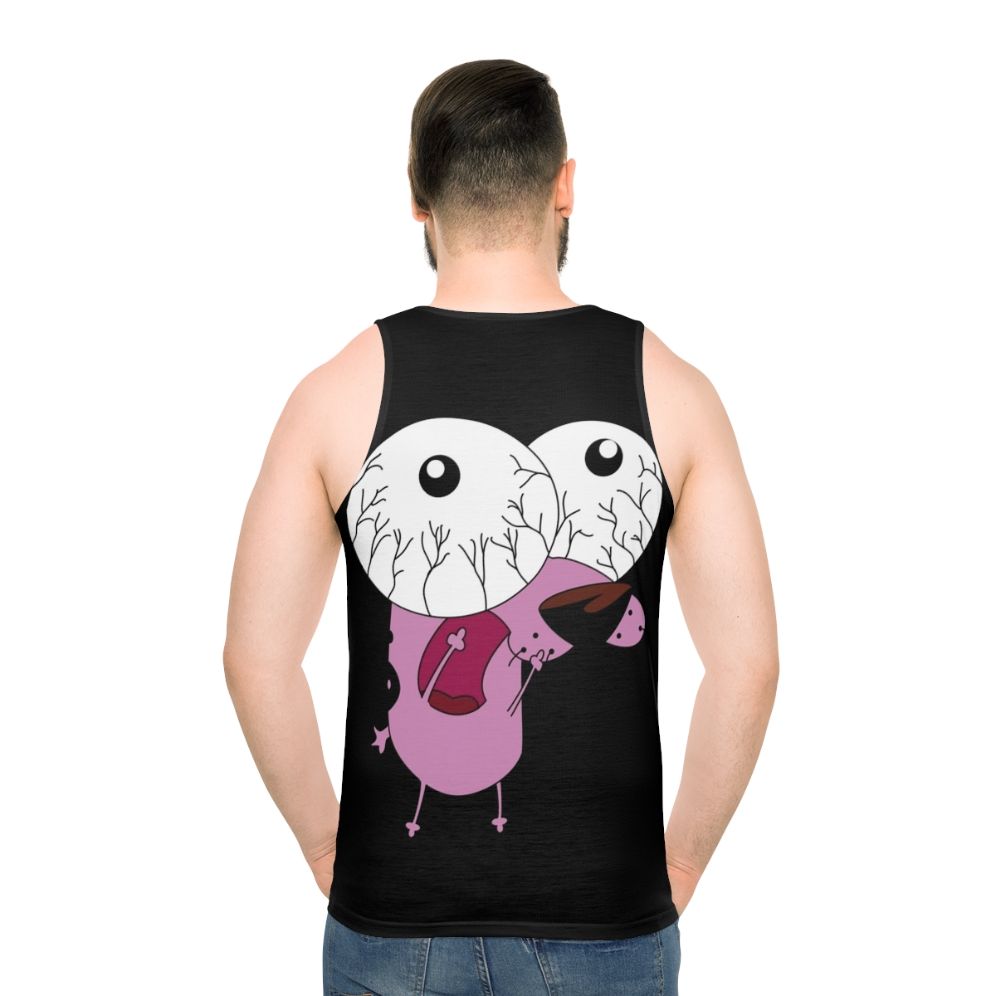 Courage the Cowardly Dog Unisex Tank Top
