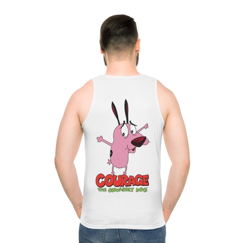 Courage The Cowardly Dog Unisex Tank Top