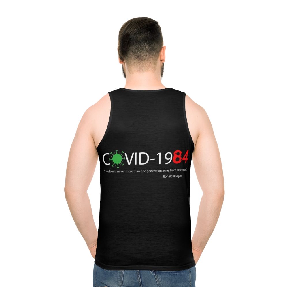 Unisex Covid 1984 Dystopia Tank Top
