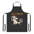 Cow and chicken themed essential cooking apron