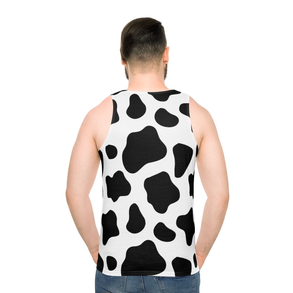 Cow Spots Pattern Unisex Tank Top