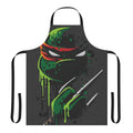 Cowabunga-themed TMNT Raphael apron featuring Ninja Turtle design