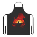 A red apron with a logo, perfect for fans of the Red Dead Redemption video game series.