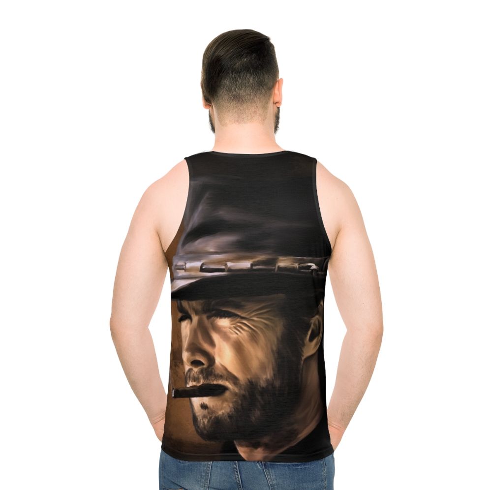 Cowboy unisex tank top with vintage western design
