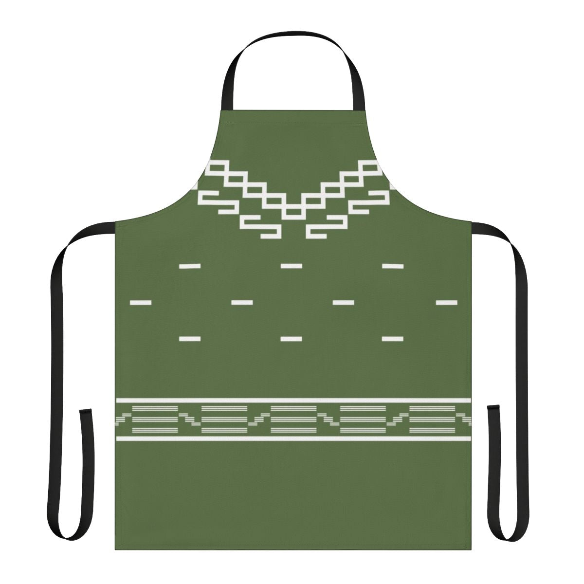 Cowboy western-themed apron with "Good, Bad, Ugly" graphic design