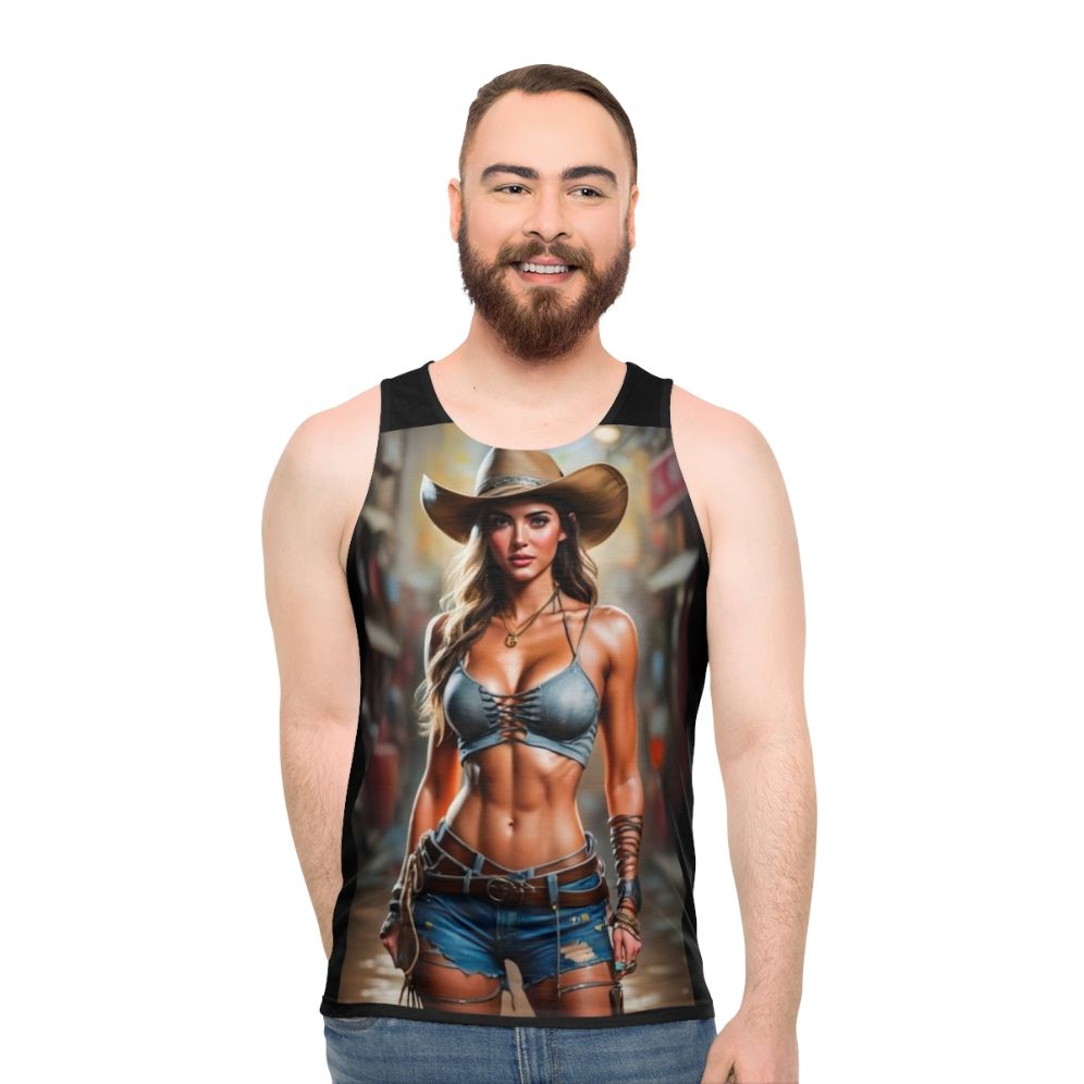 Cowgirl Unisex Tank Top