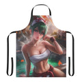 Cozy kitsune-themed apron for cooking, baking, or enjoying a hot spring