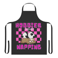 Hobbies Include Napping Apron with Cute Napping Animals Design