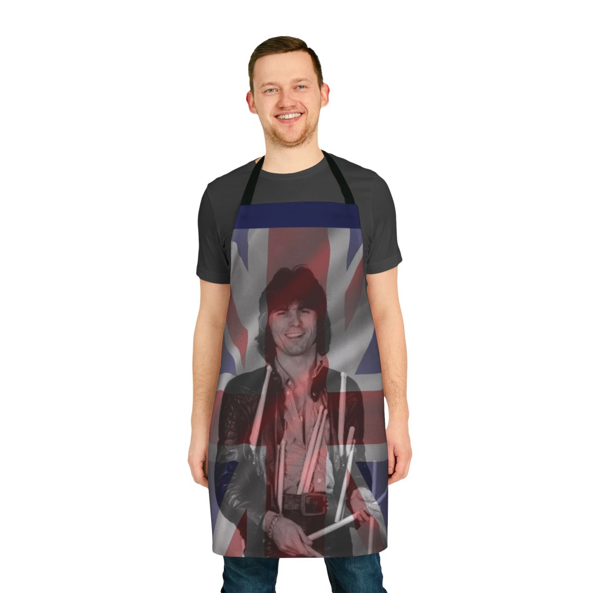 Cozy Powell Union Jack Themed Apron