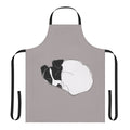 A comfortable and stylish apron for dog owners to wear while their furry friend naps.