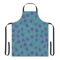 Sully-themed apron with furry design, inspired by the Monsters Inc character