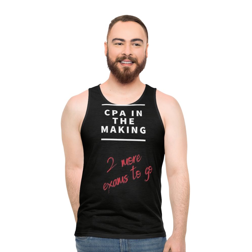 Cpa In The Making Unisex Tank Top