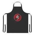 Craftworld Eldar inspired rune pattern apron for tabletop gaming and cooking