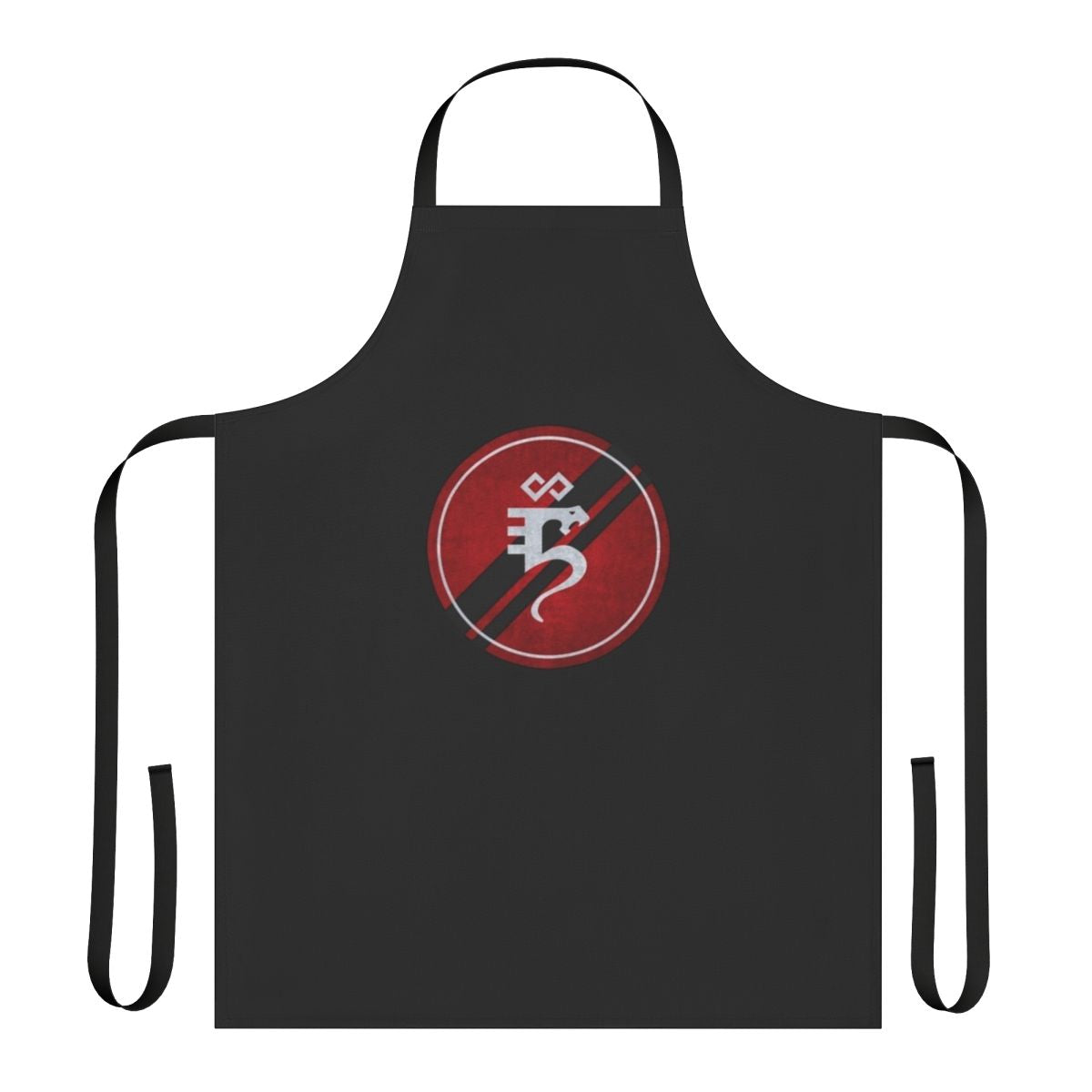 Craftworld Eldar inspired rune pattern apron for tabletop gaming and cooking