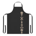 Craftworld Eldar-inspired runes design on a high-quality apron for fantasy enthusiasts