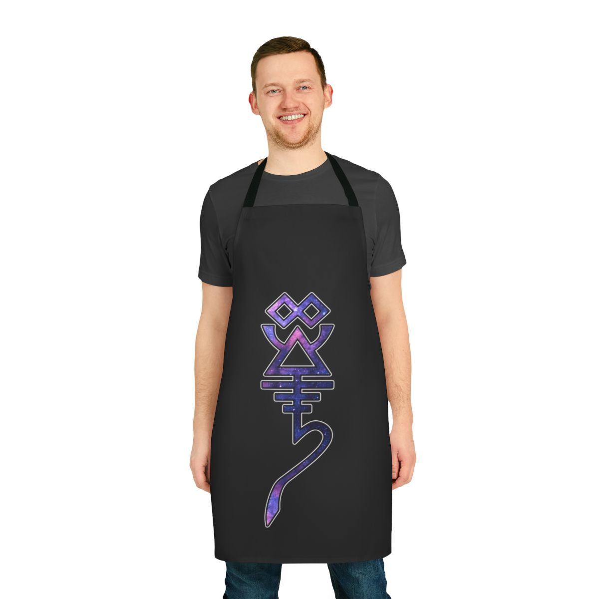 Eldar Ynnead reincarnation rune printed on a high-quality apron for Craftworld Eldar fans