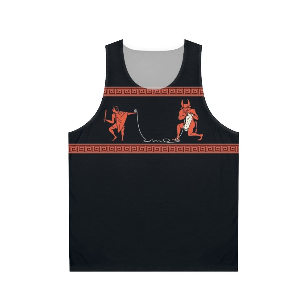 Crafty Minotaur Unisex Greek Mythology Tank Top