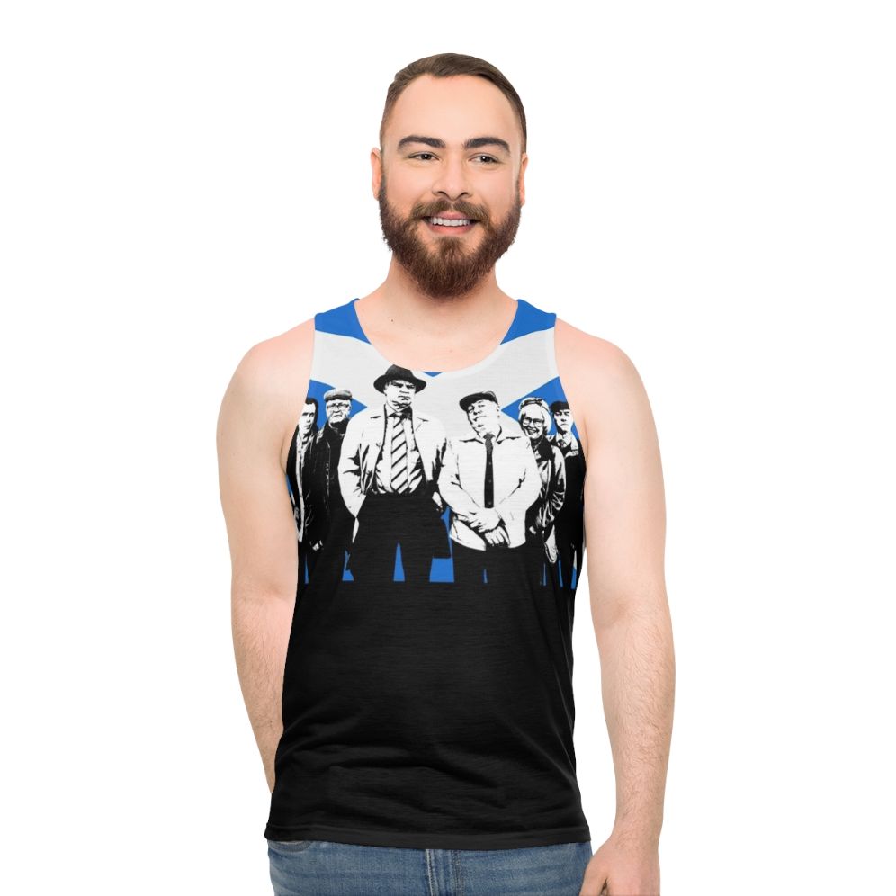 Craiglang's Finest Scottish Flag Unisex Tank Top