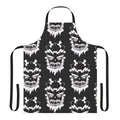 Crash Bandicoot-themed game over apron with tiki and uka uka designs