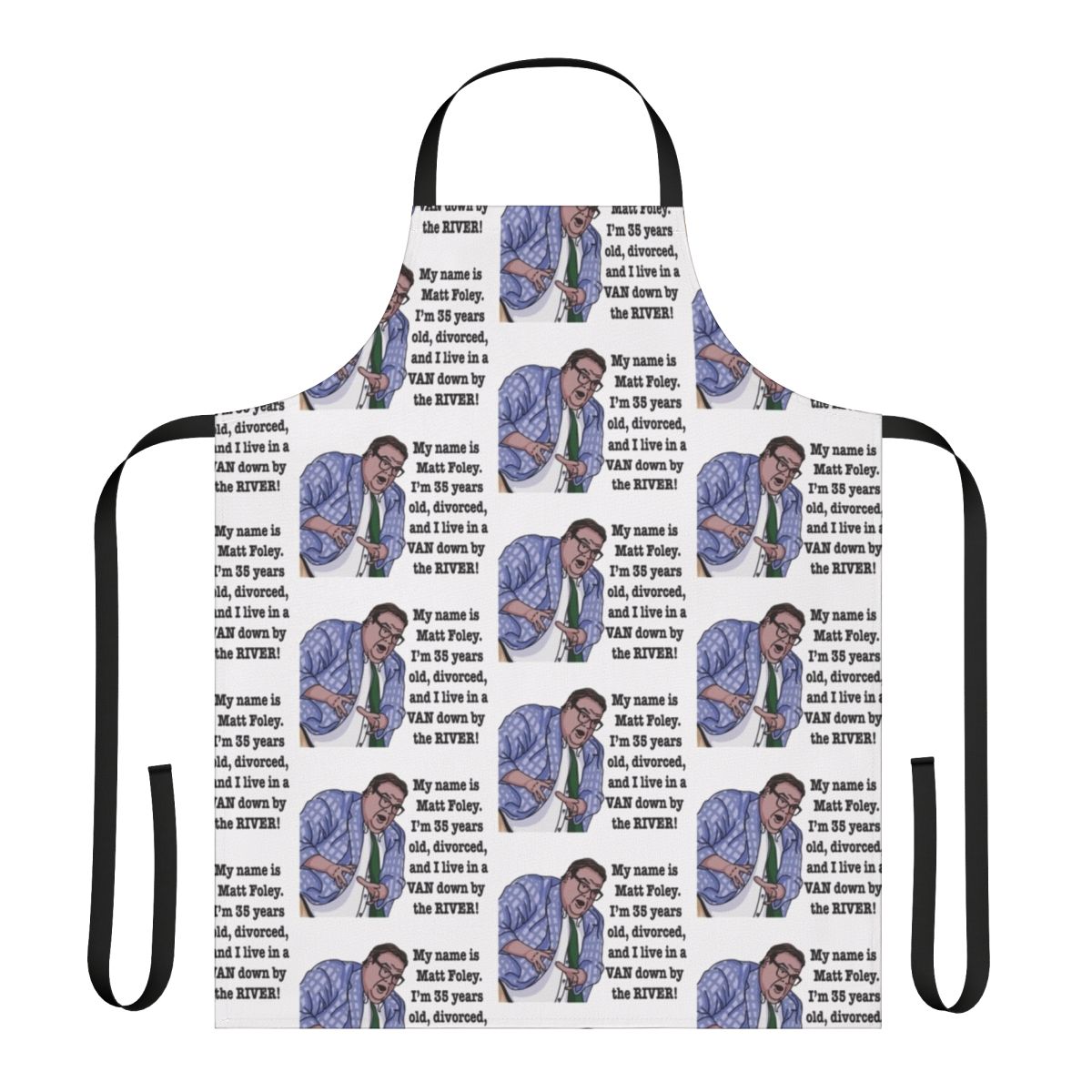 Crazy Hands SNL Inspired Apron featuring the iconic Matt Foley character