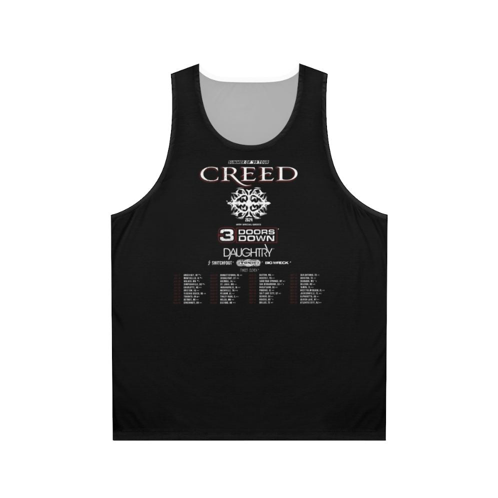 Creed 2024 Tour Unisex Summer Tank Top