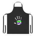 Creepy and scary apron with a nuclear disaster or explosion design