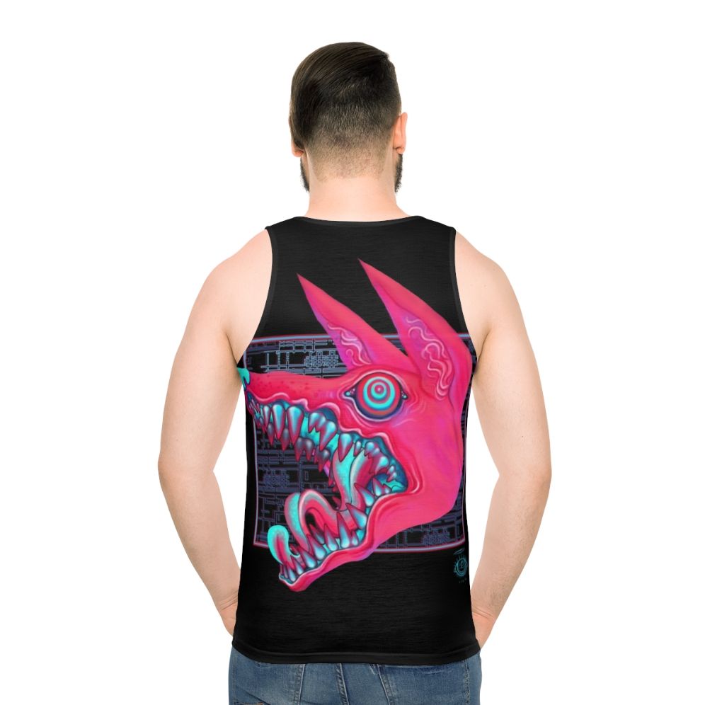 Creepy Cute Unisex Pastel Canines Tank Top